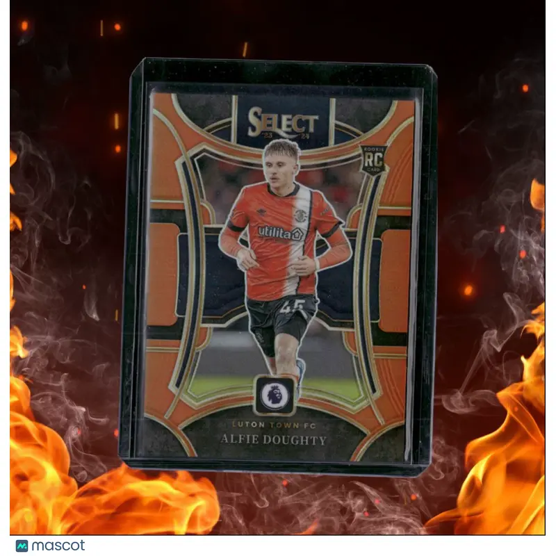 2023 Panini Select Premier League Alfie Doughty Orange Prizm Mezzanine Rookie