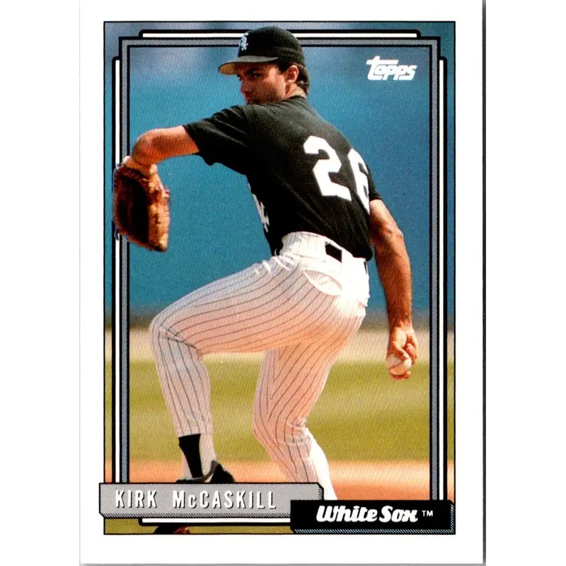 1992 Topps Traded Kirk McCaskill #69T