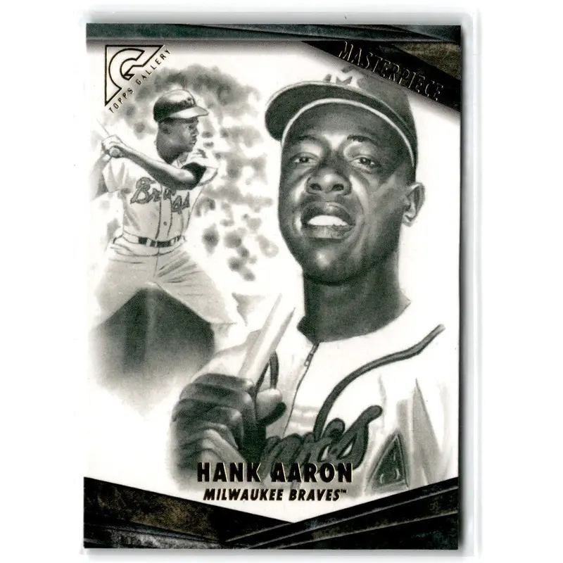 2018 Topps Gallery Masterpiece Hank Aaron #M-26