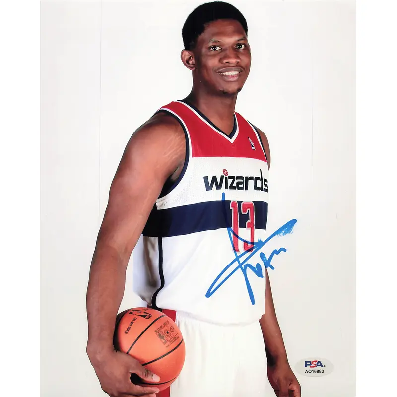 KEVIN SERAPHIN signed 8x10 photo PSA/DNA Washington Wizards Autographed