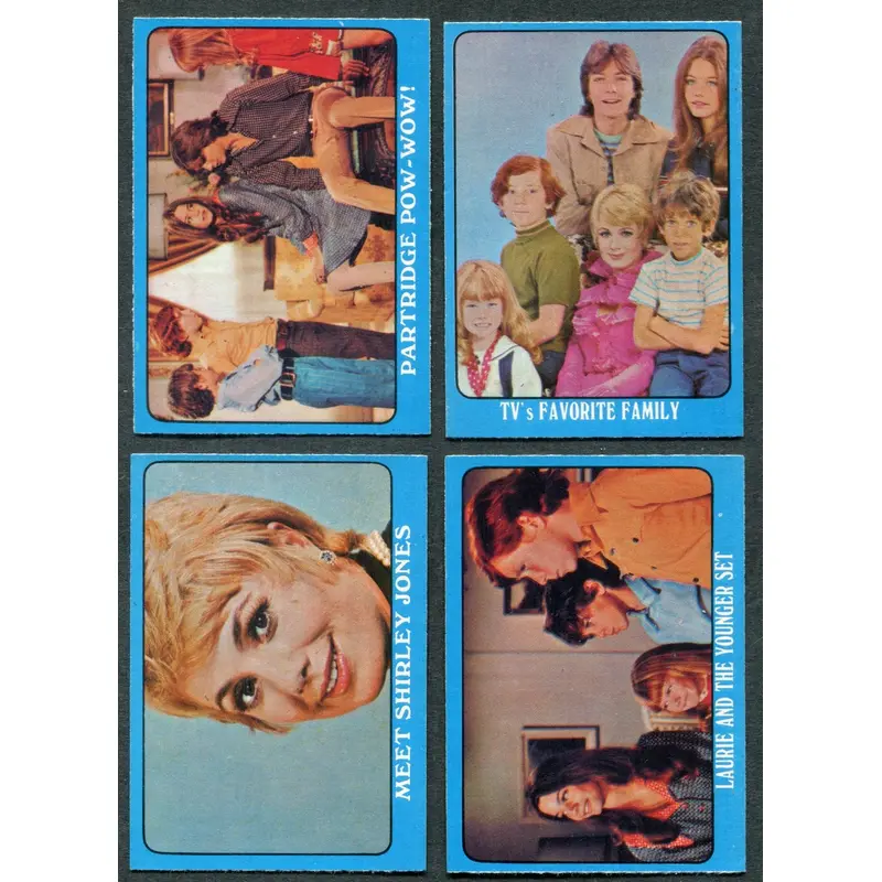 1971 OPC O-Pee-Chee Partridge Family Complete Series 2 Set (55) NM