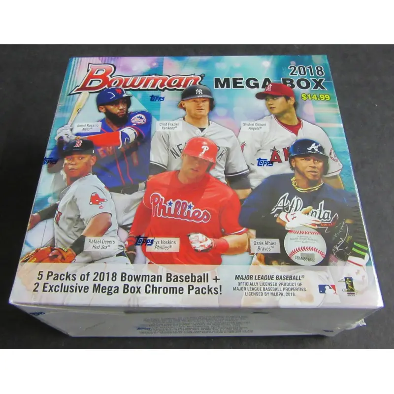 2018 Bowman Baseball Mega Box (5/10 and 2/5)