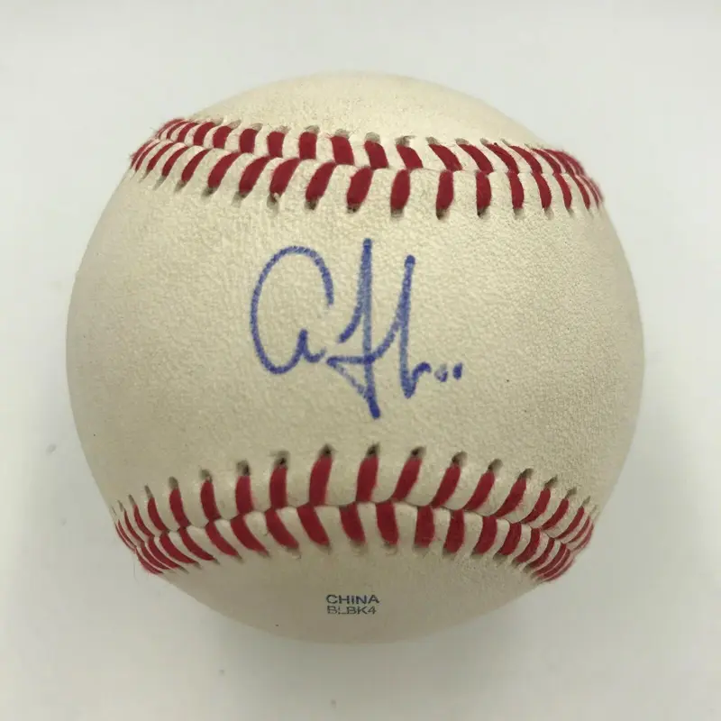 Aaron Judge Pre Rookie Signed Game Used Minor League Baseball JSA COA Yankees