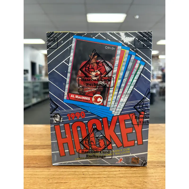 1989-90 O-Pee-Chee Hockey Box - BBCE Wrapped