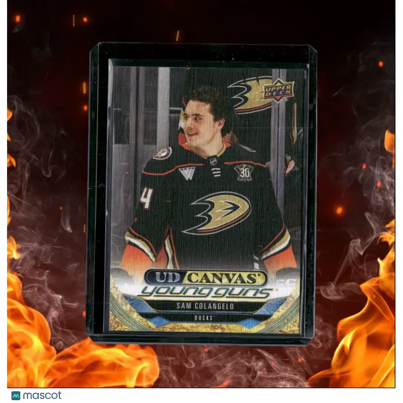 2024-25 Upper Deck Sam Colangelo Canvas Young Guns (B) Rookie #C-110