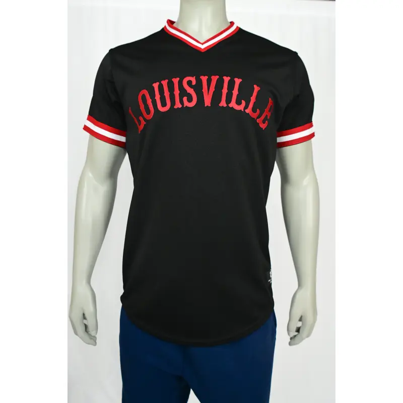 Louisville Bats Adult Premium Tackle Twill Pointelle Alt Jersey