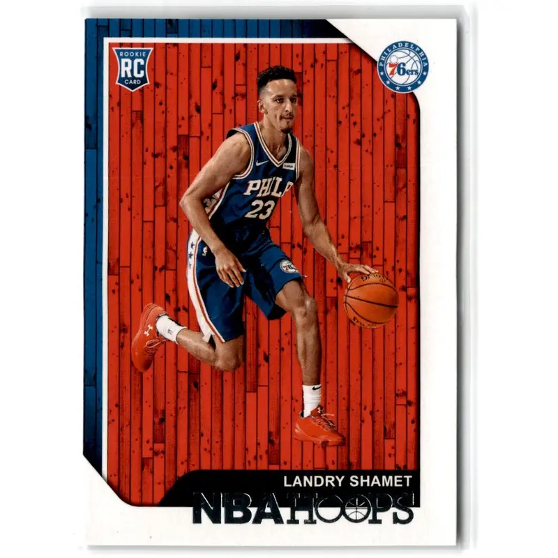 2018 Hoops Red Backs Landry Shamet #259