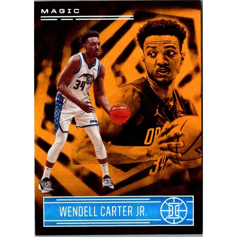 2020 Panini Illusions Orange Wendell Carter Jr. #130