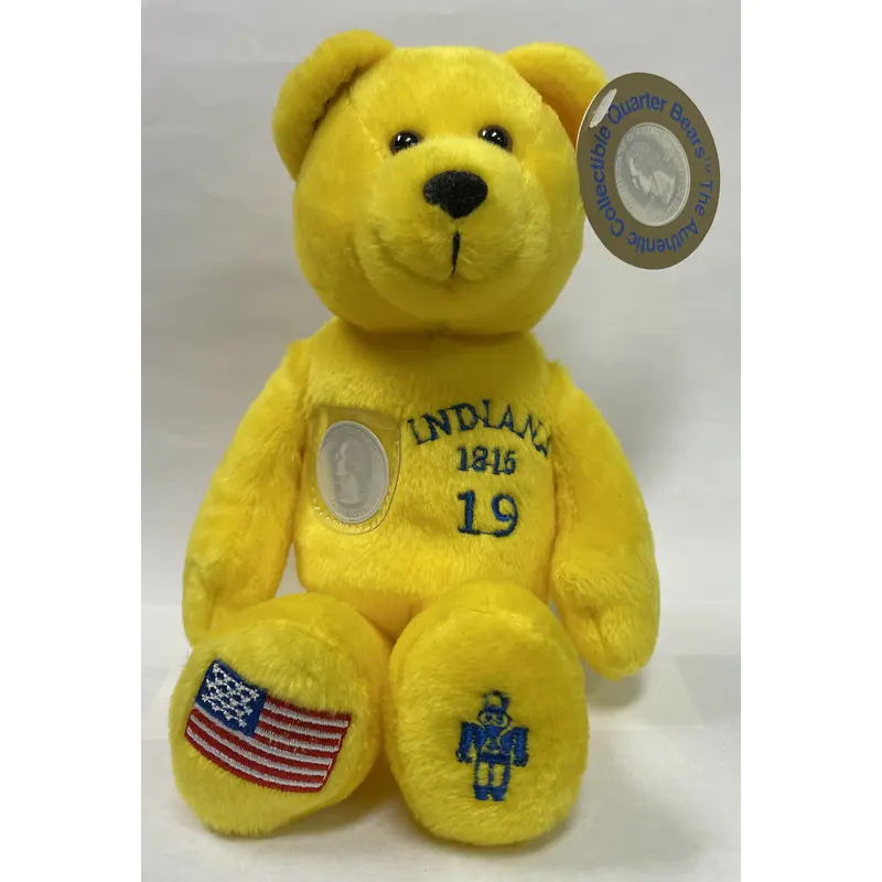 Indiana #19 - State Quarter Bear