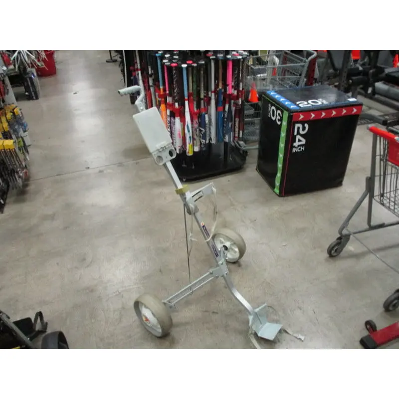 Used Pro Kennex Ultra Light Folding Push Cart - Straps Are Worn