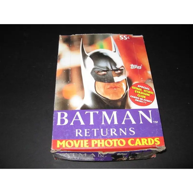 1992 Topps Batman Returns Box (Authenticate)