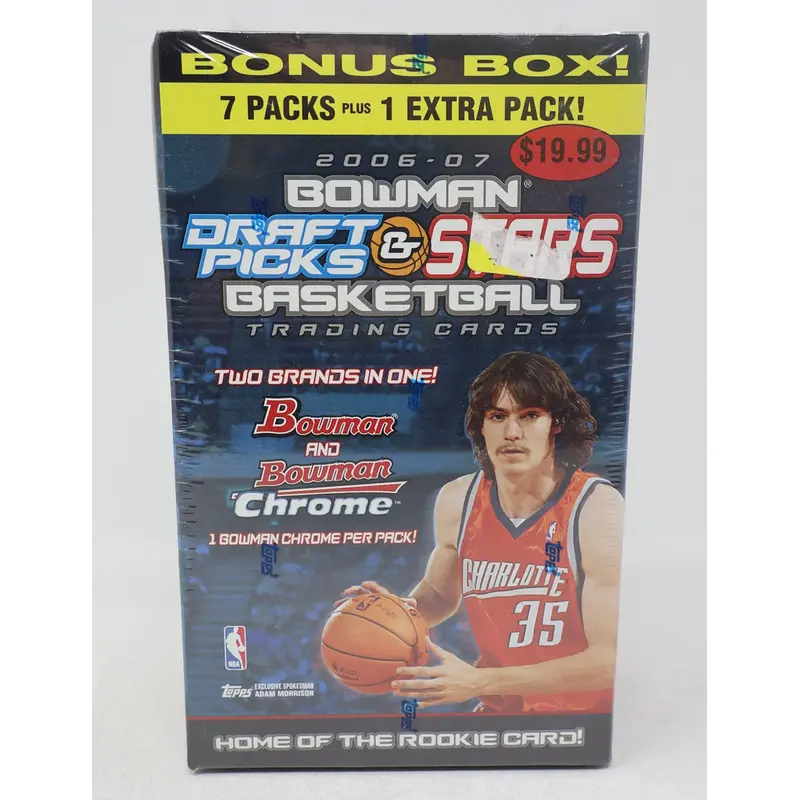 2006/07 Bowman Draft Picks & Stars Basketball Blaster Box (8/5)