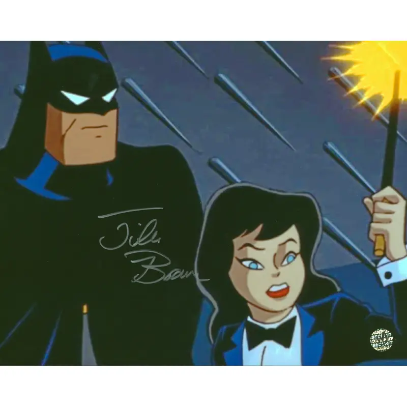 Julie Brown Batman The Animated Series Signed 8x10 Photo Wizard World #029575