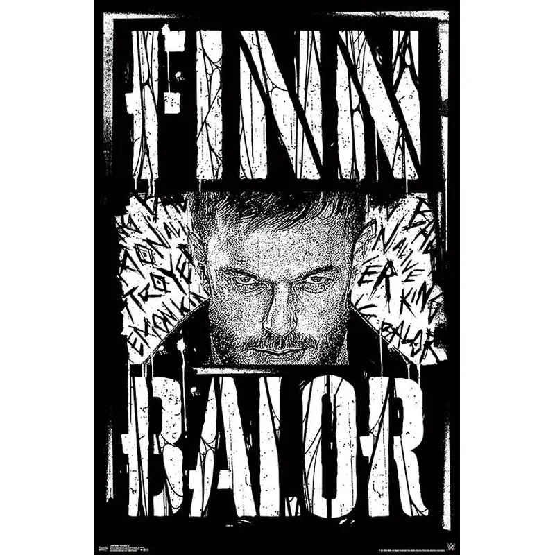 Finn Balor "Superstar" WWE Wrestling Poster - Trends International