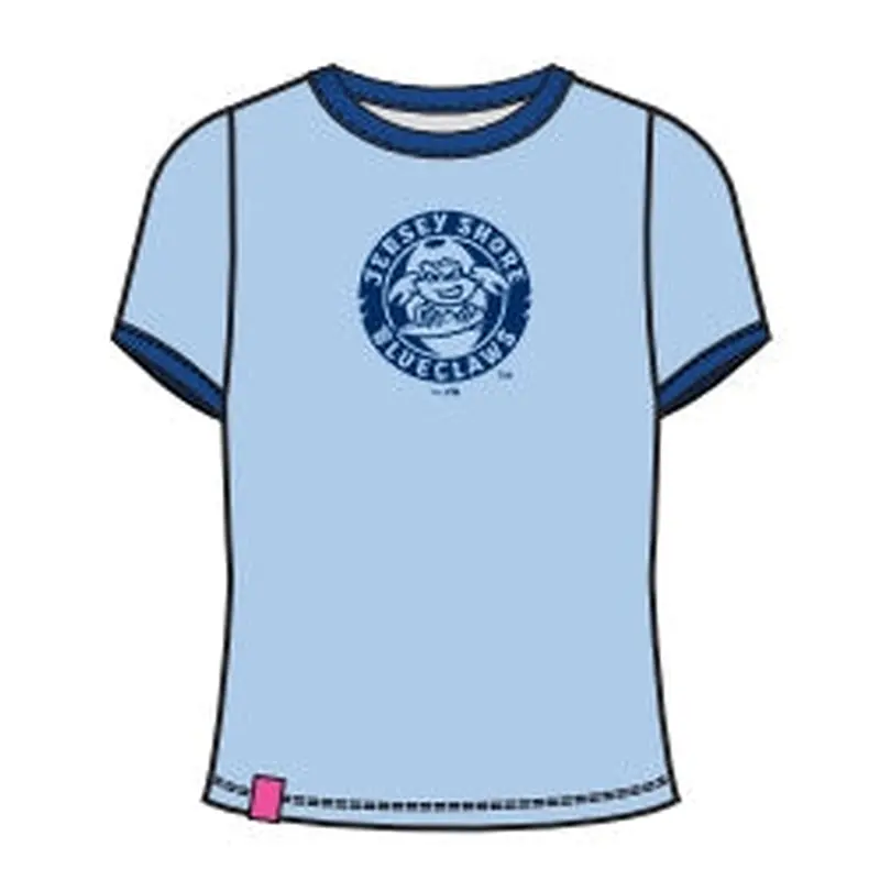 Jersey Shore BlueClaws Lusso Brand Ladies Nora Ringer T-Shirt