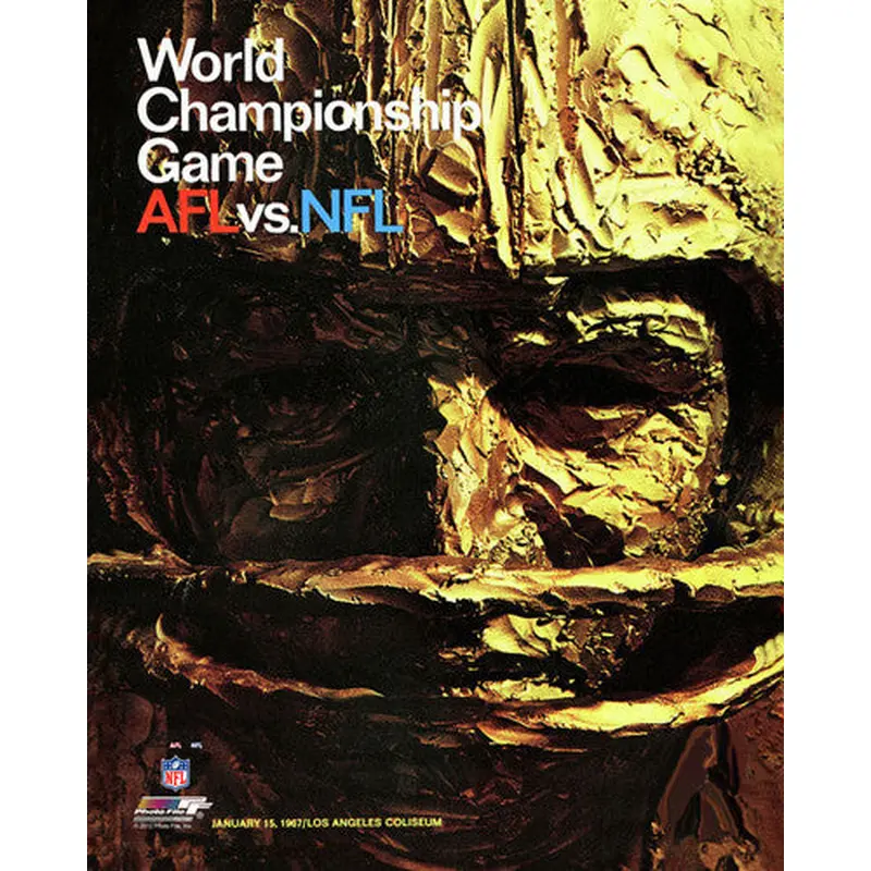 Super Bowl I (1967) Official Event Poster Premium Reprint Edition - Photofile Inc.