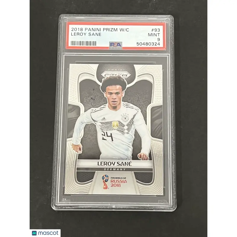 2018 Panini Prizm World Cup #93 Leroy Sane PSA 9