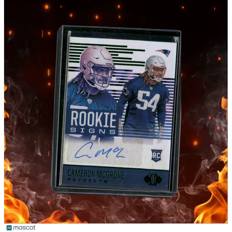 2021 Panini Illusions Rookie Signs Cameron McGrone Green 07/10 #RS-CM