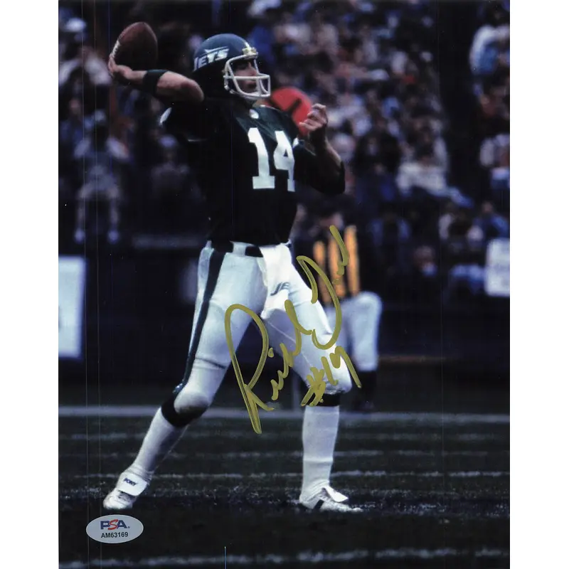 Richard Todd Signed 8x10 photo PSA/DNA Jets Autographed