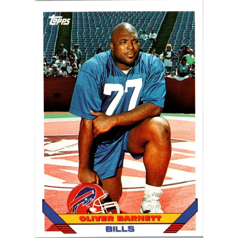 1993 Topps Oliver Barnett #392