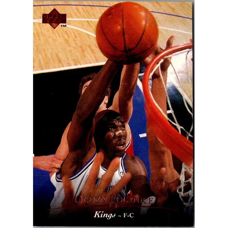 1995 Upper Deck Electric Court Olden Polynice #119