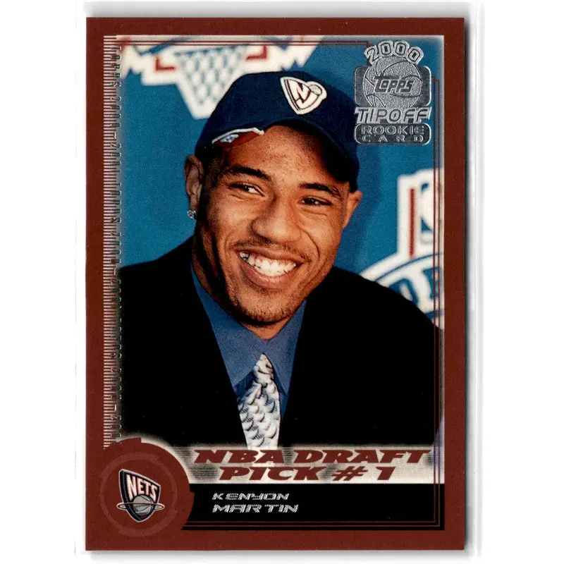 2000 Topps Tipoff Kenyon Martin #125 Rookie
