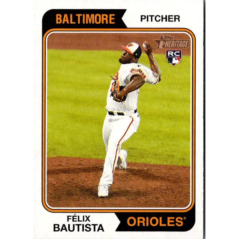 2023 Topps Heritage Flix Bautista #40