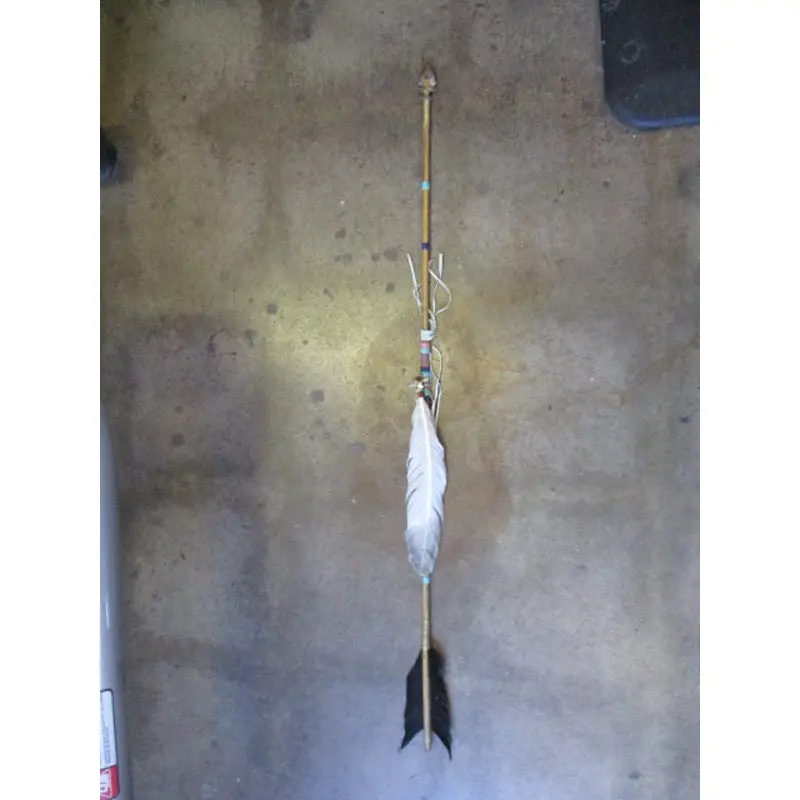 Used Hanging Eagle Feather Arrow