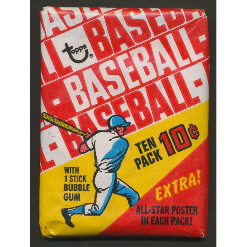 1970 Topps Baseball Unopened Wax Pack
