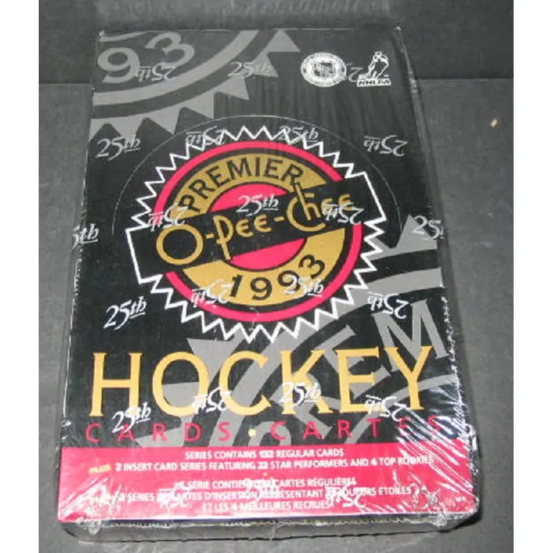 1992/93 OPC O-Pee-Chee Premier Hockey Box