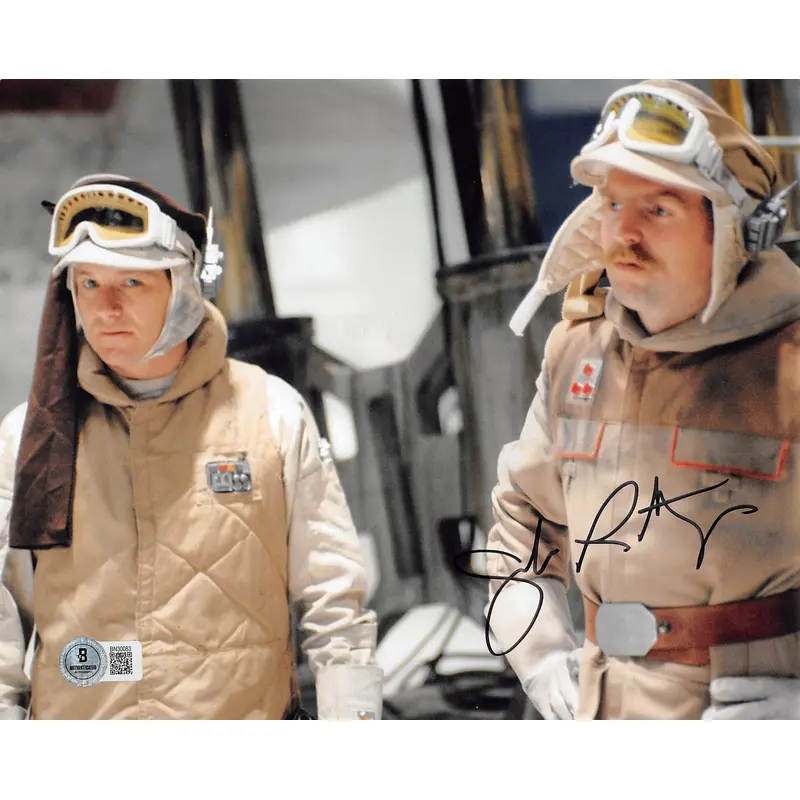 John Ratzenberger Star Wars The Empire Strikes Back Signed 8x10 Photo BAS 2