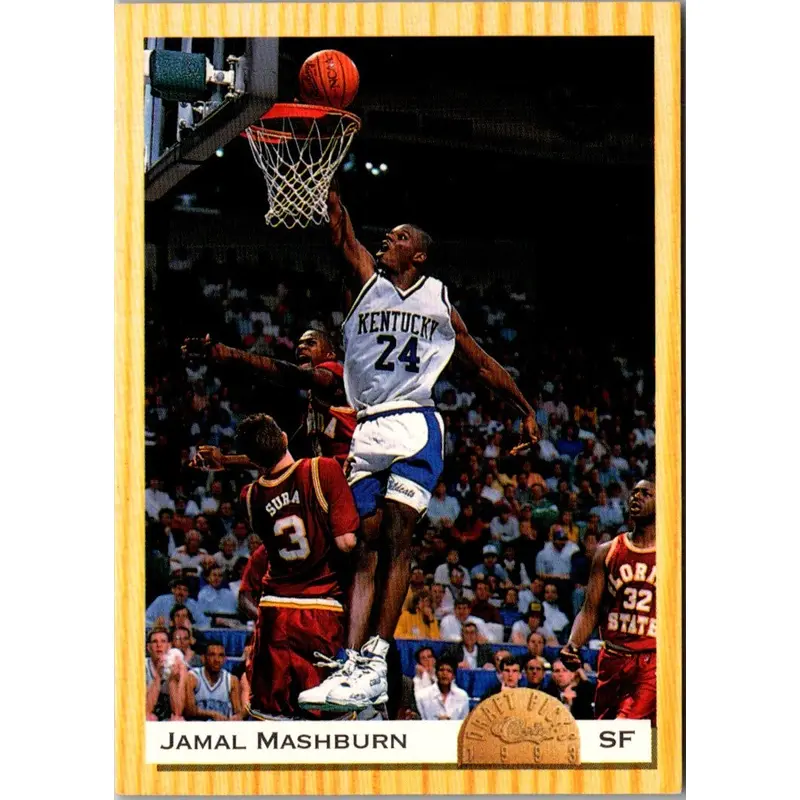 1993 Classic Draft Picks Gold Jamal Mashburn #3
