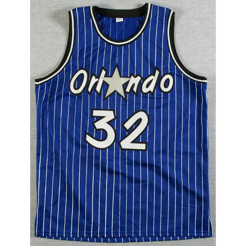 Shaquille O'Neal Signed Orlando Magic Jersey With JSA Sticker