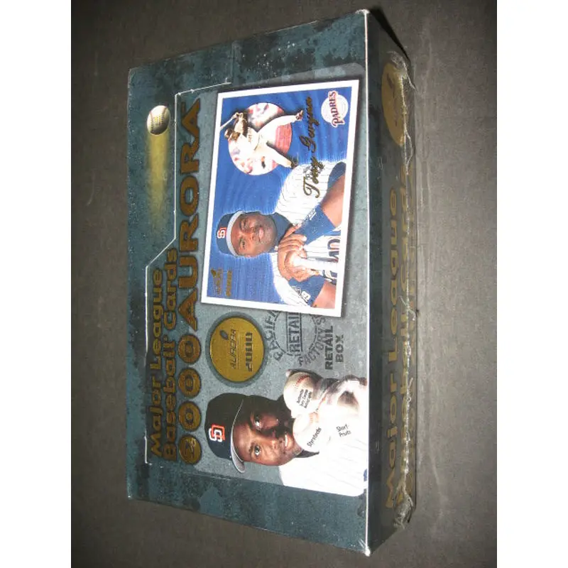 2000 Pacific Aurora Baseball Box (Retail)