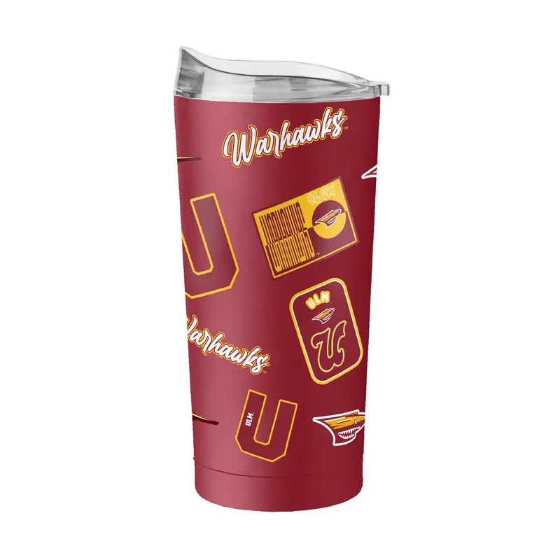 Louisiana Monroe 20oz Dreamweave Powder Coat Tumbler