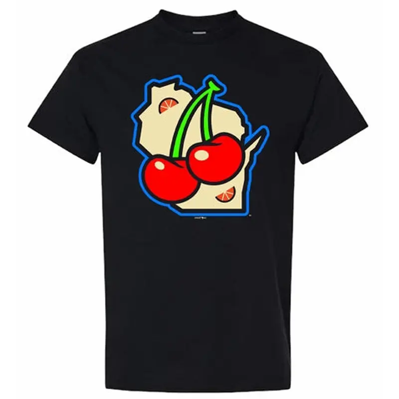 Wisconsin Supper Clubbers Black State T-Shirt