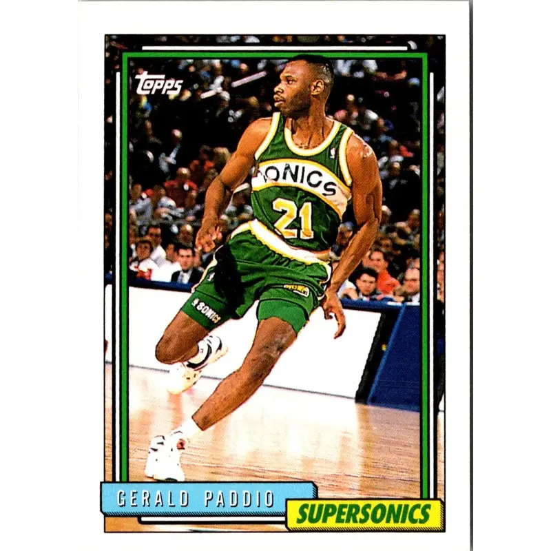 1992 Topps Gerald Paddio #243