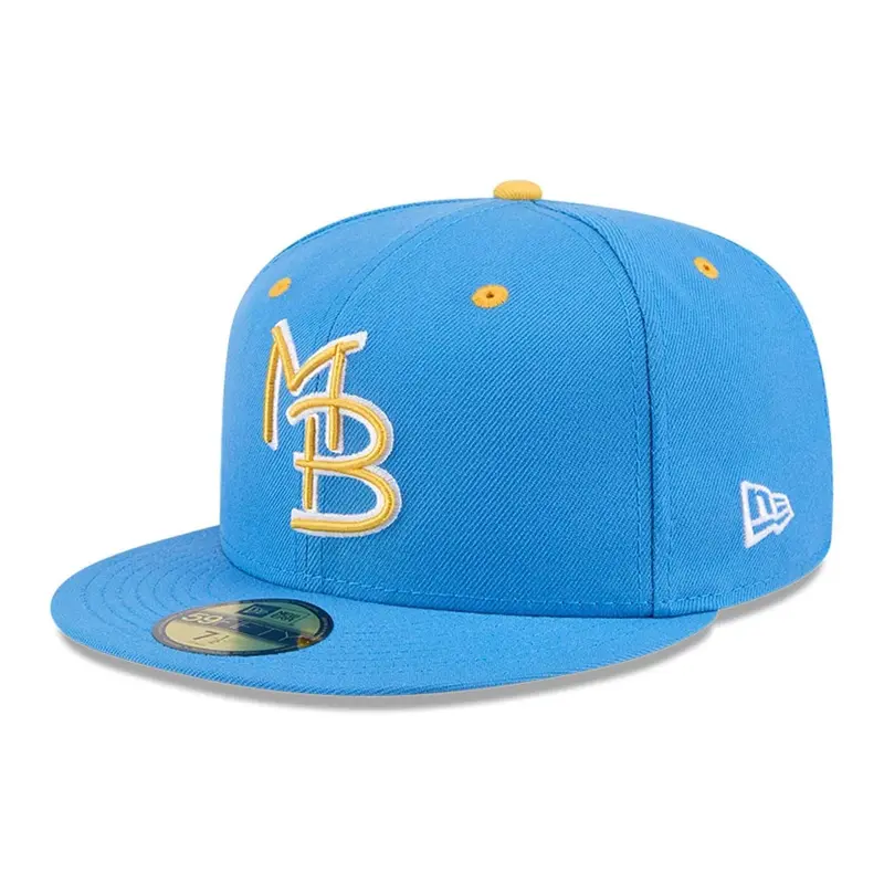 Myrtle Beach Pelicans MiLB AC Perf Minor Blue 59FIFTY Fitted Cap