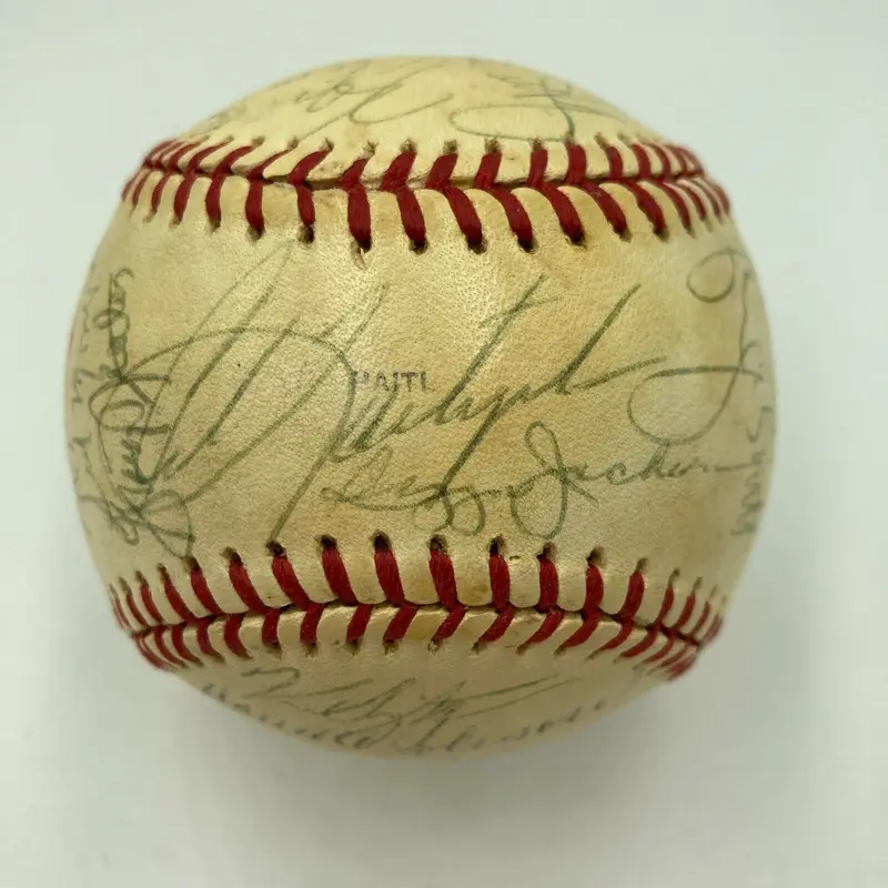 1979 All Star Game Team Signed Baseball 35 Sigs Nolan Ryan George Brett JSA COA