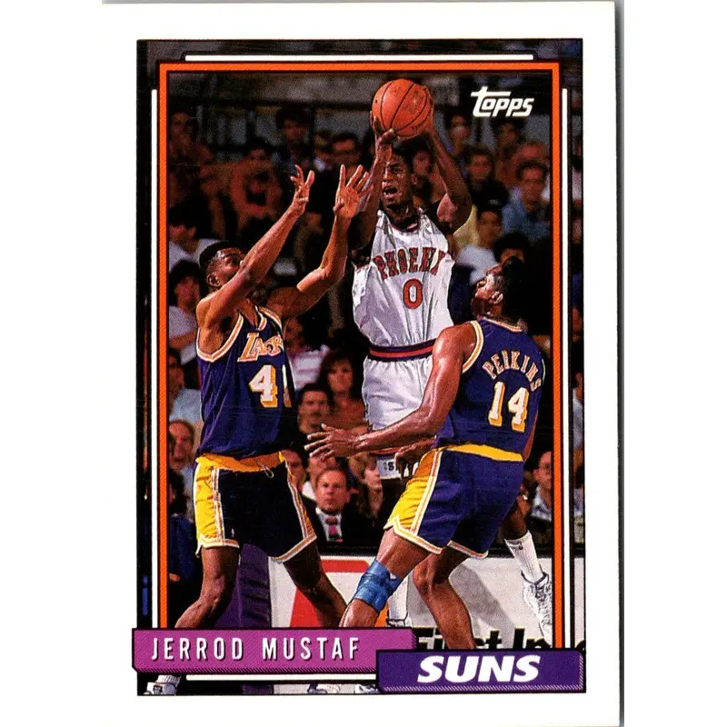 1992 Topps Jerrod Mustaf #NNO