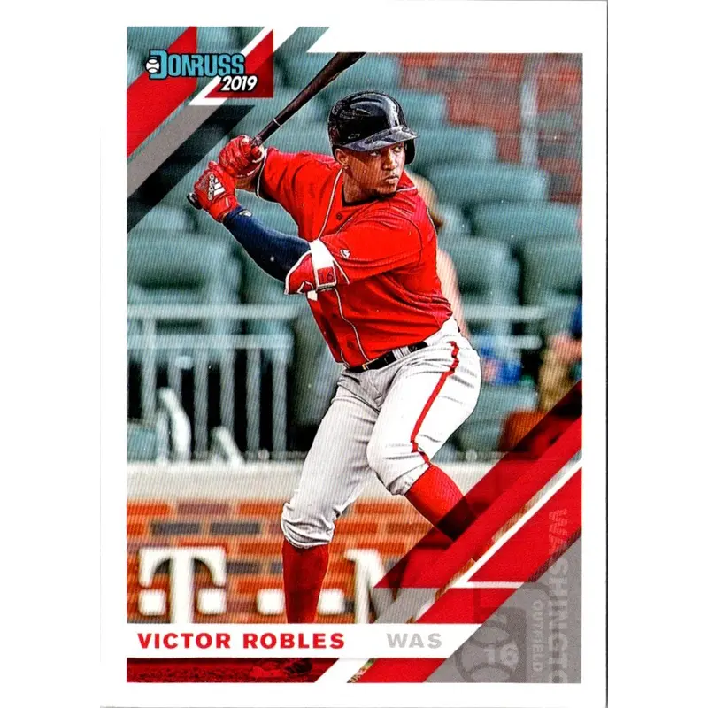 2019 Donruss Red Victor Robles #174