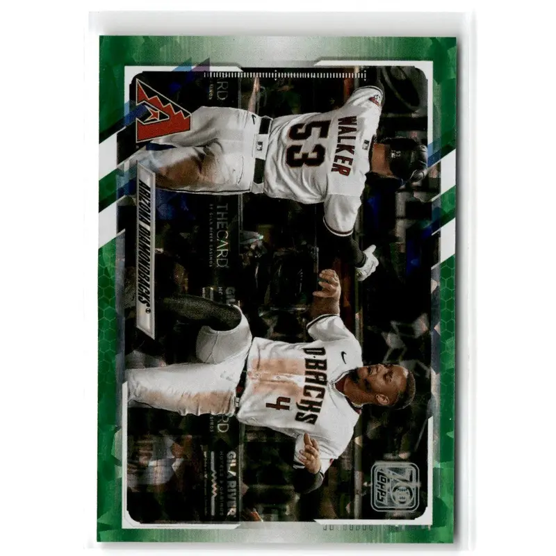 2021 Topps Green Christian Walker #386 353/499