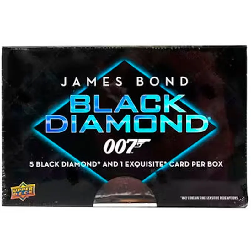 Upper Deck 2023 James Bond Black Diamond Hobby Box