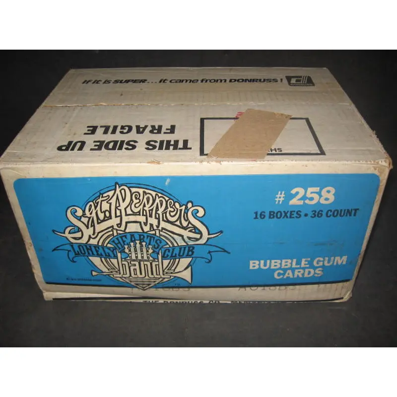 1978 Donruss Sgt. Peppers Unopened Wax Case (16 Box)