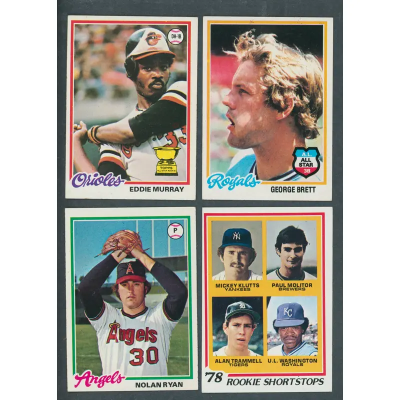 1978 Topps Baseball Complete Set EX/MT NM (726) (23-511)