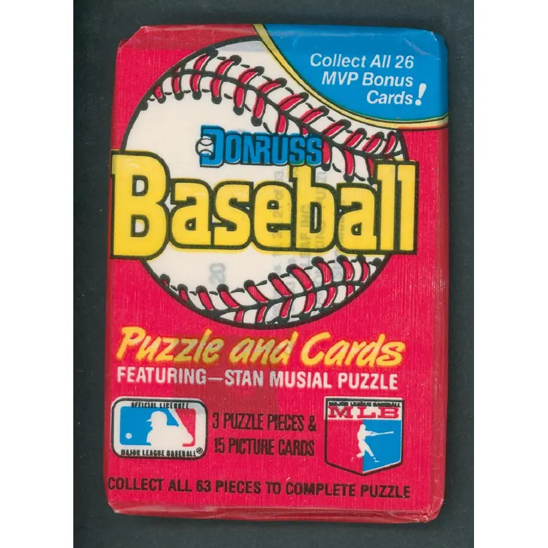1988 Donruss Baseball Unopened Wax Pack