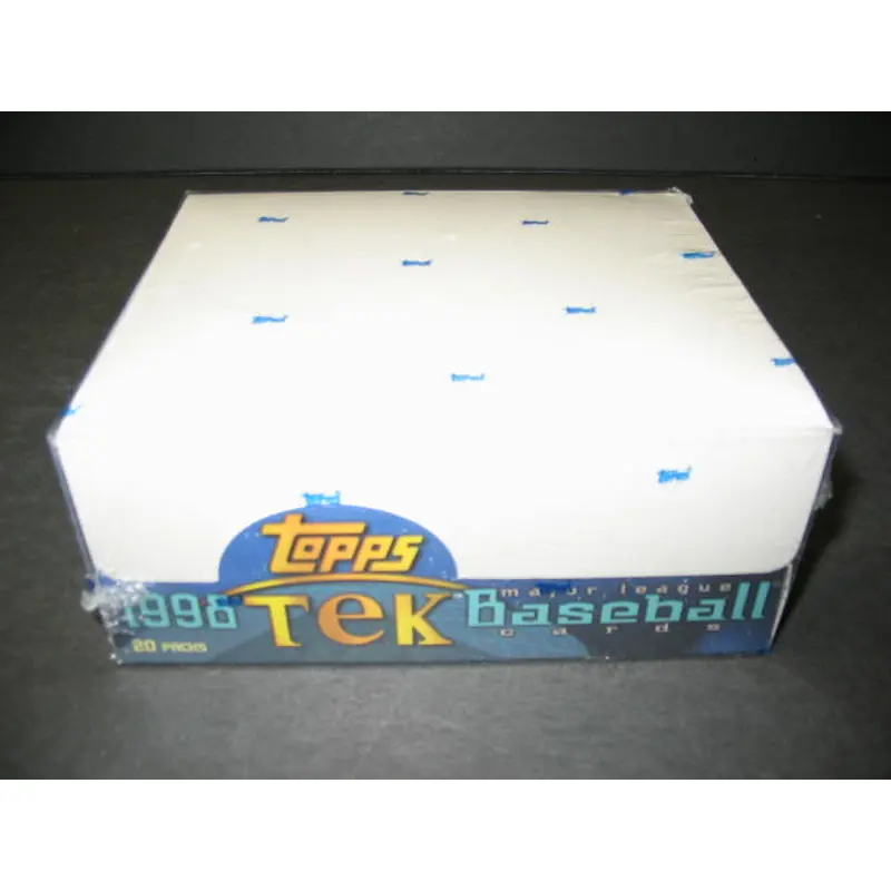 1998 Topps Tek Baseball Box (HTA) (read)