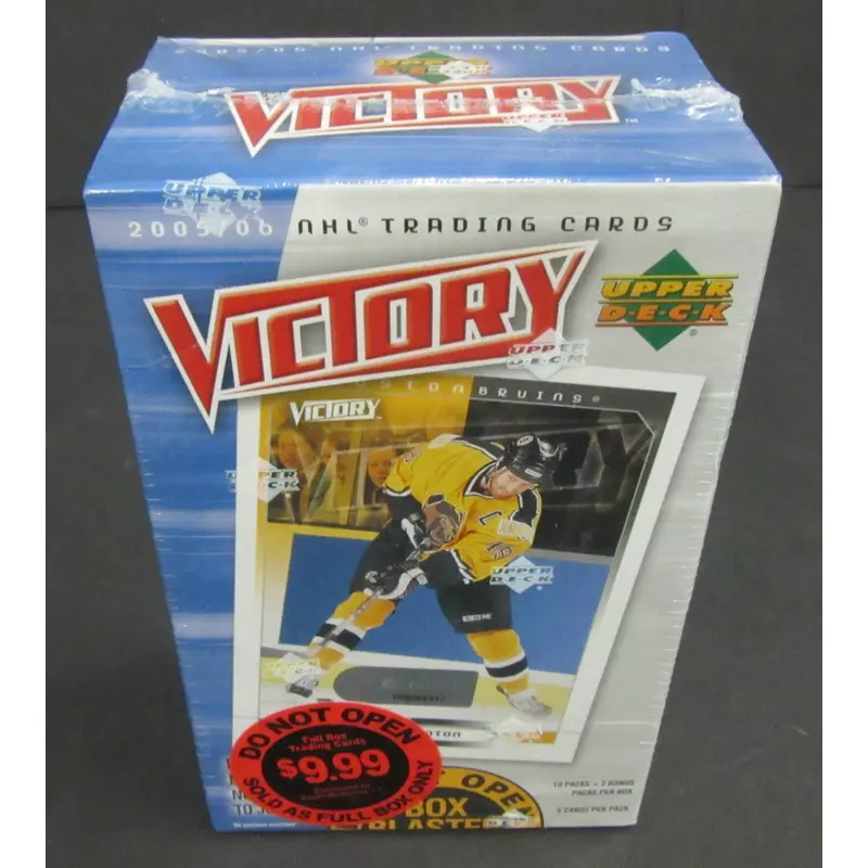 2005/06 Upper Deck Victory Hockey Blaster Box (12/6)