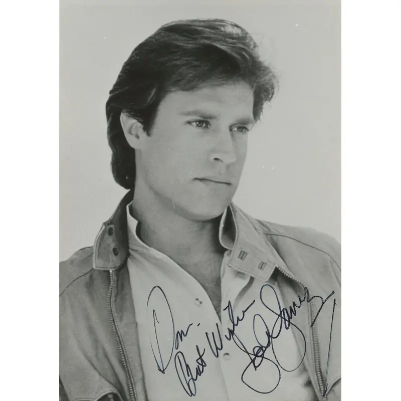 John James The Colbys "Don Best Wishes" Authentic Signed 5x7 Photo BAS #BK43291