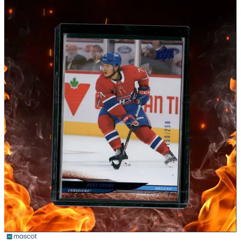 2024-25 Upper Deck Jake Evans Deluxe 150/250 #99